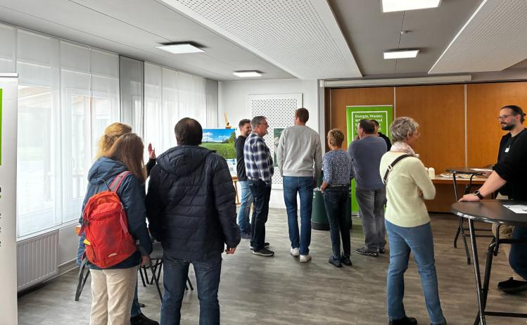 Informationsveranstalung in Drüpplingsen zum Repowering-Projekt