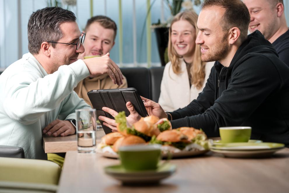 Stadtwerke-Mitarbeiter:innen