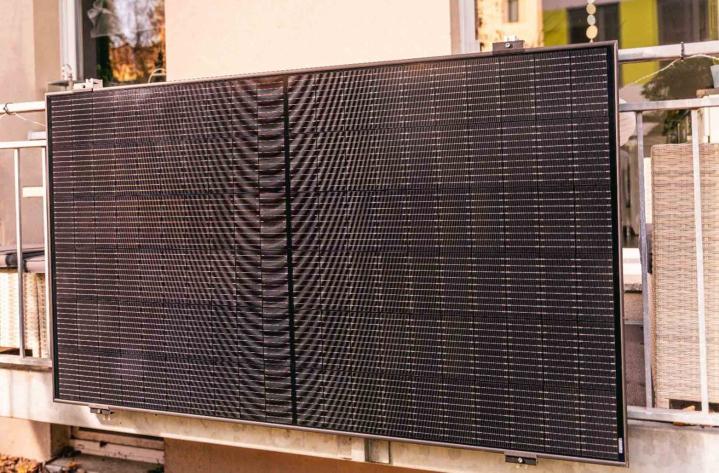 PV-Module für Gitterbalkons