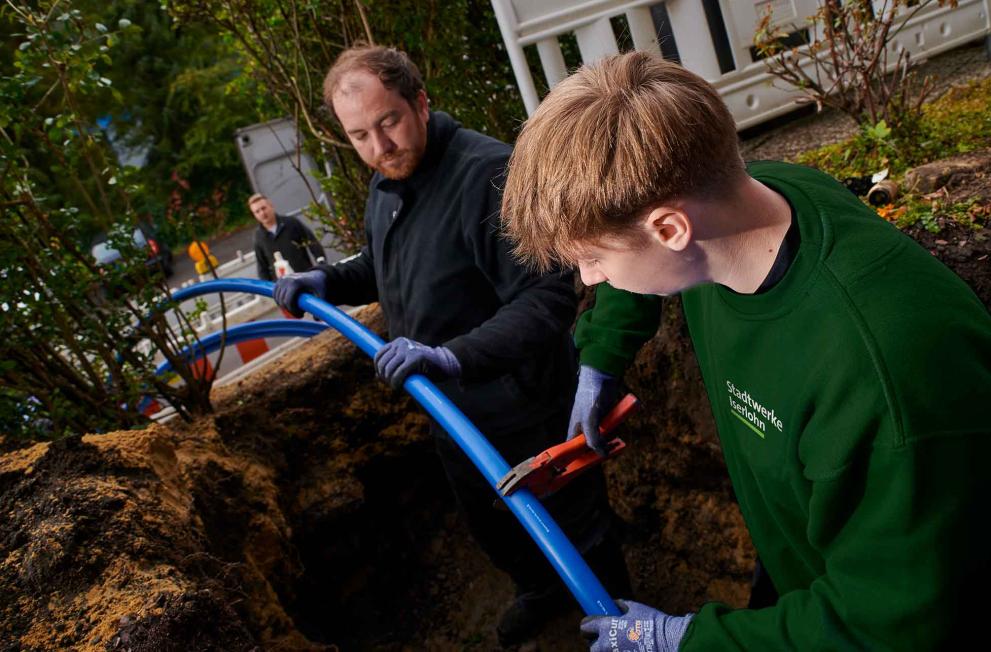 Ausbildung beim Heimatversorger