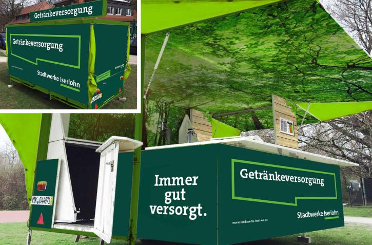 Getränkeanhänger